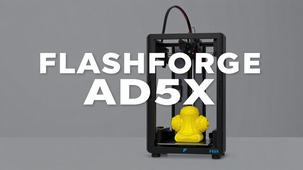 FlashForge AD5X多材料3D打印机跌破300美元大关！